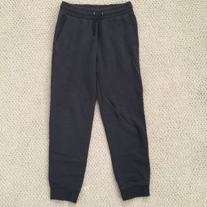Boys black sweat pants